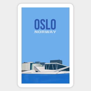 Oslo Norway Sticker